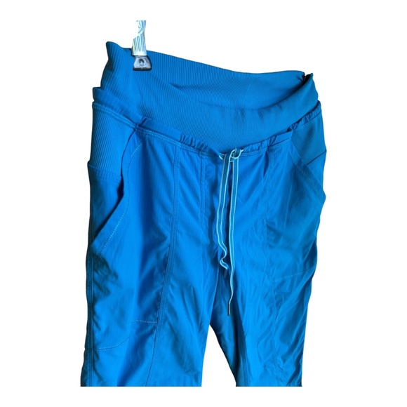 Lululemon Aqua Blue Dance Studio  Pant Size 4 - Picture 4 of 7
